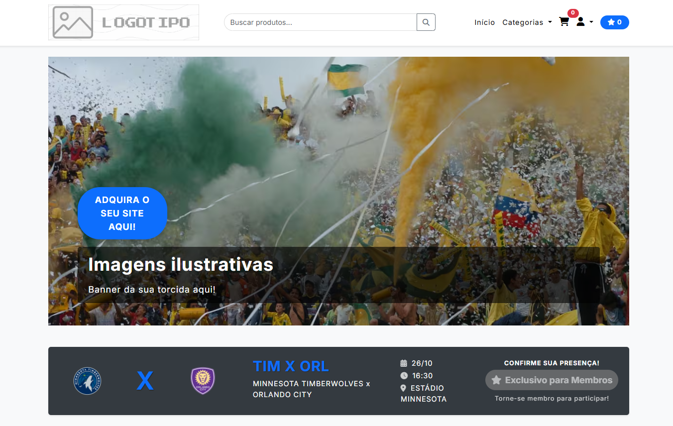 Dashboard TorcidaPRO